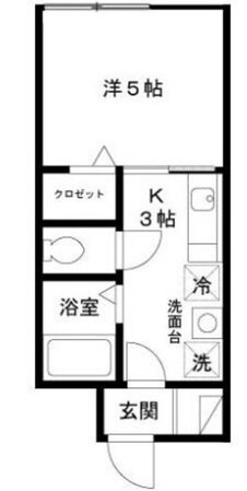 アメイシャⅢの物件間取画像